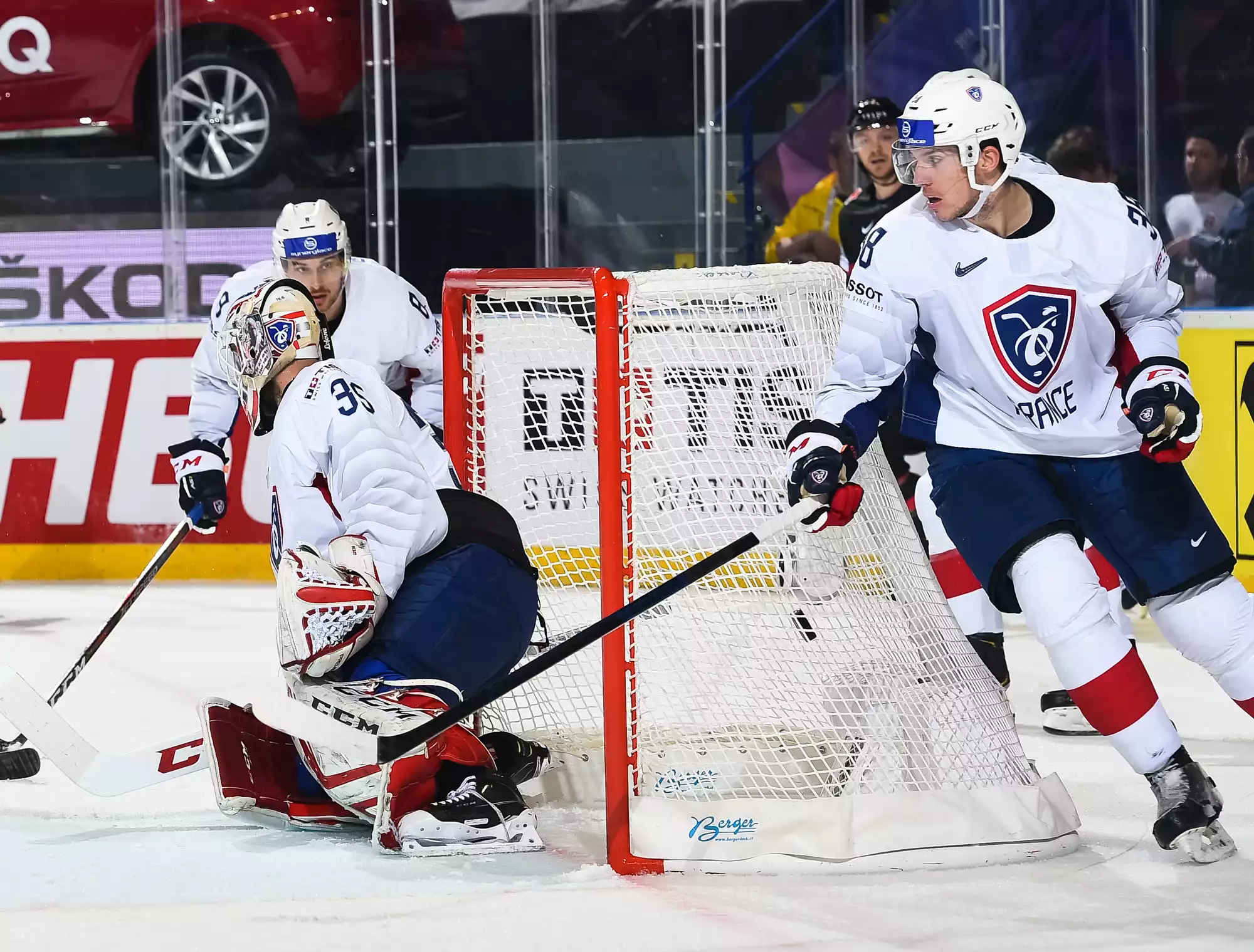 IIHF World Mens Hockey Championship - Game 52 (Family Game) performing live at Ostrava Arena.