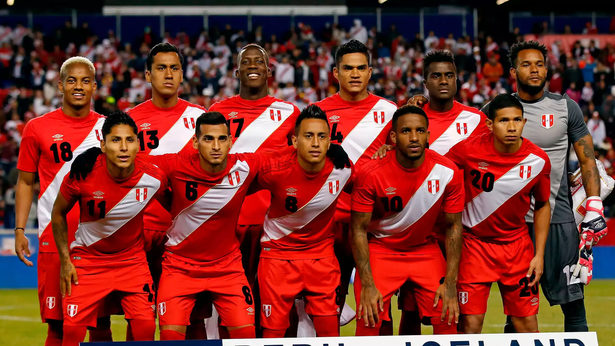 Peru National Soccer Team performing live