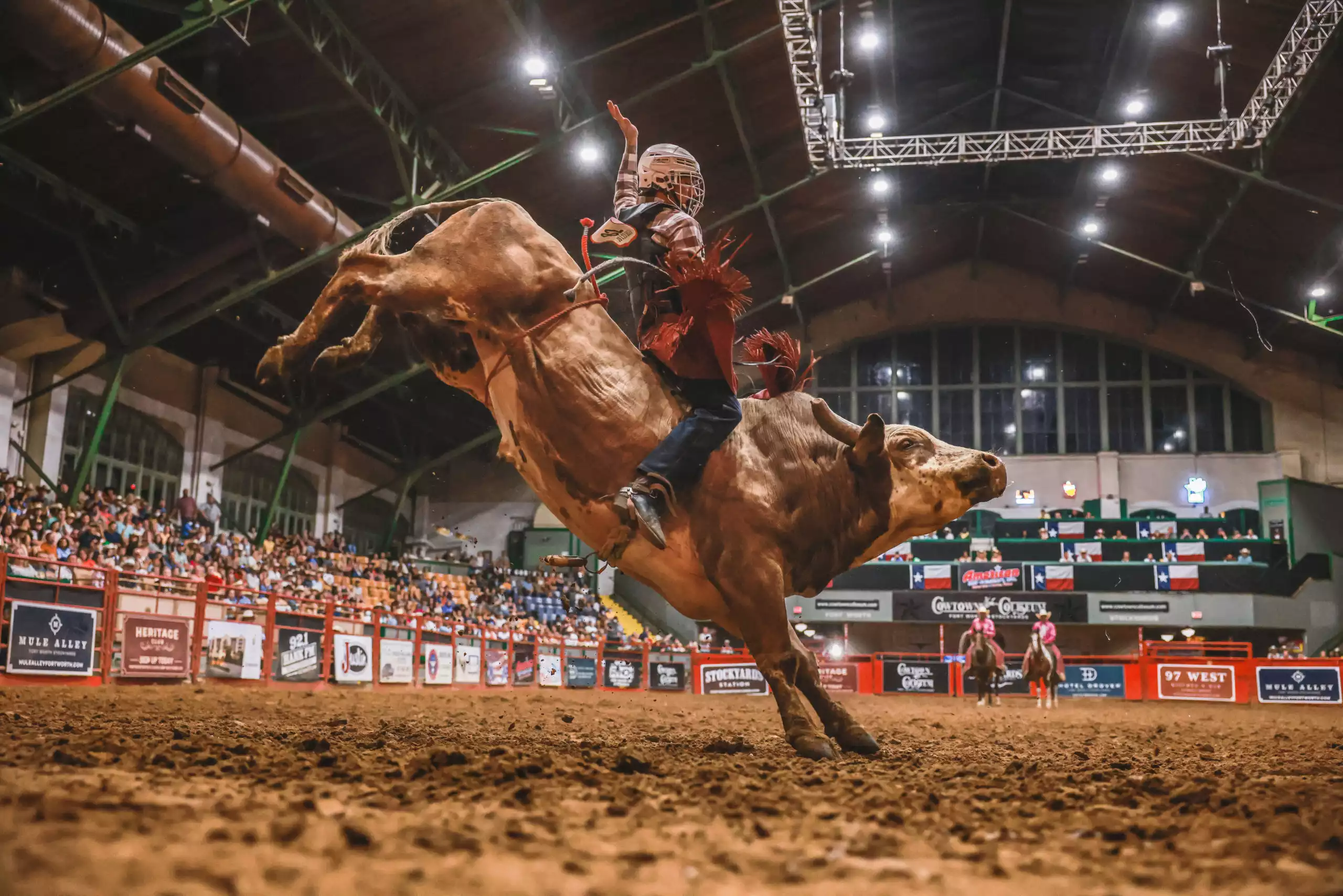 Stockyards Championship Rodeo performing live at Cowtown Coliseum.