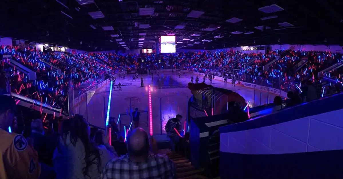 Kalamazoo Wings performing live