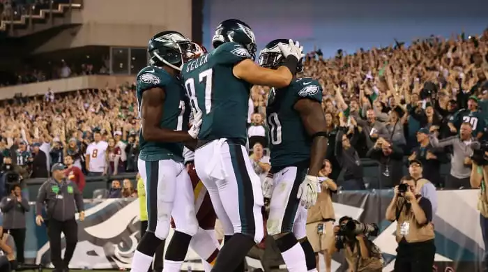 Detroit Lions at Philadelphia Eagles performing live at Lincoln Financial Field.