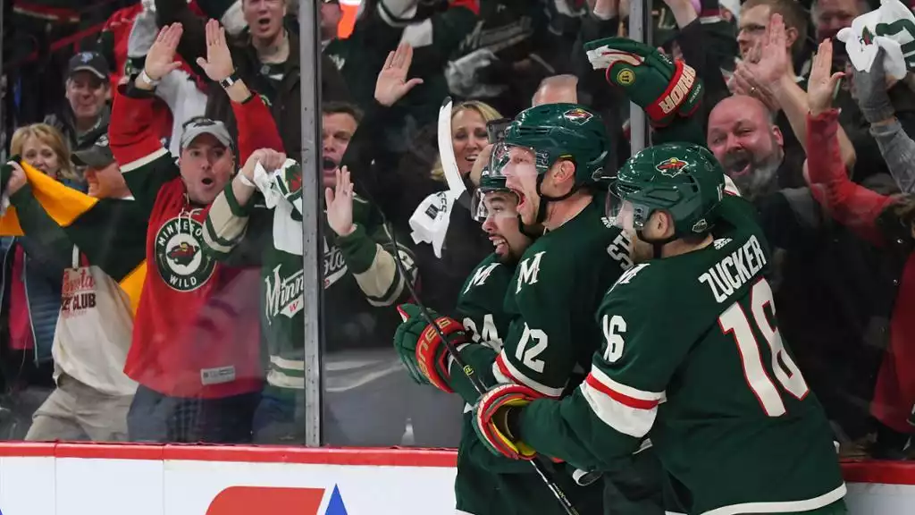 Buffalo Sabres at Minnesota Wild performing live at Xcel Energy Center.