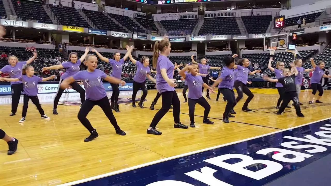 Chicago Sky at Indiana Fever performing live at Gainbridge Fieldhouse.