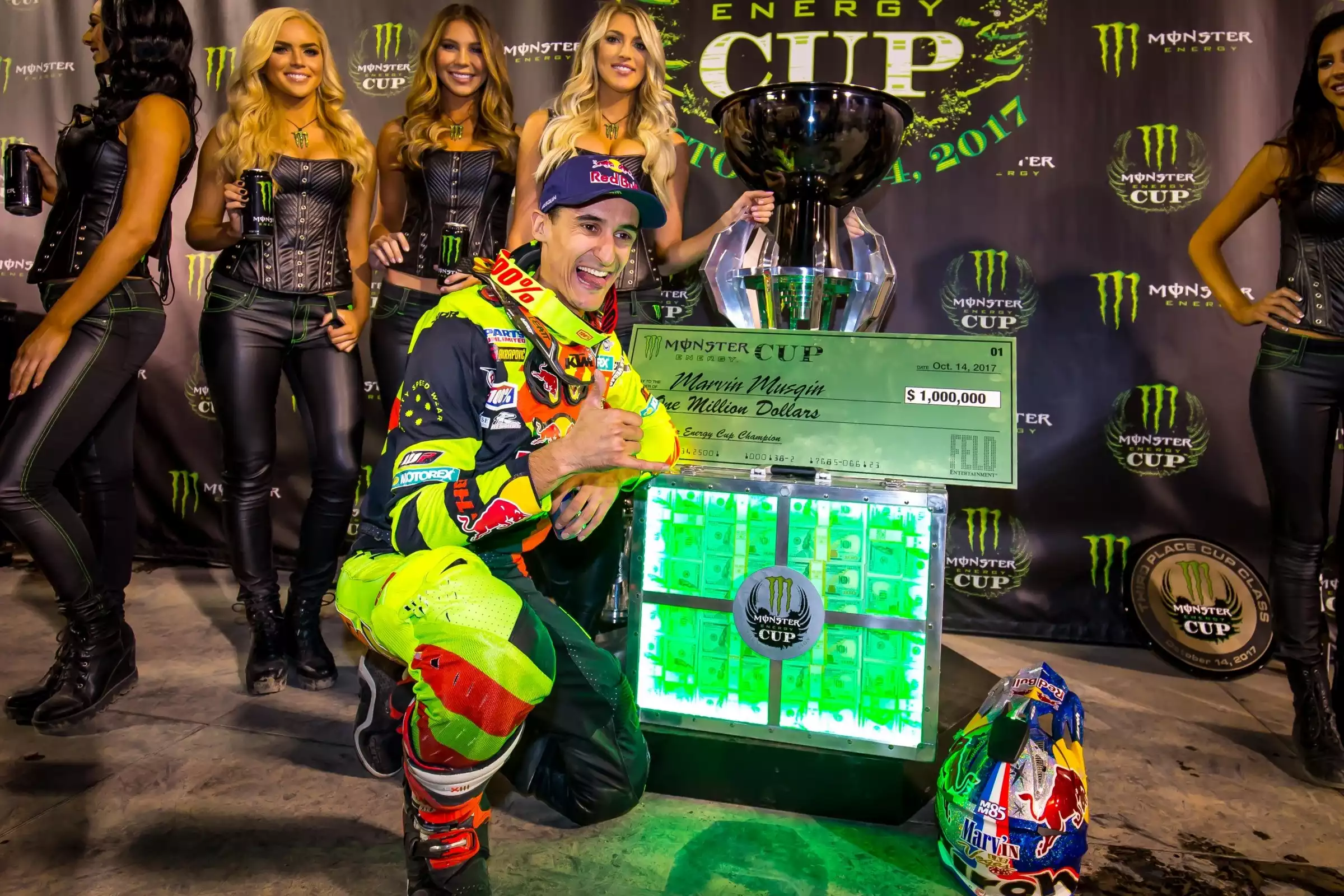 Monster Energy Cup performing live