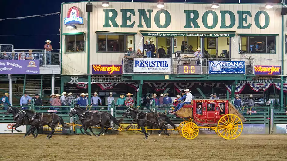 Reno Rodeo performing live at Reno-Sparks Livestock Events Center.