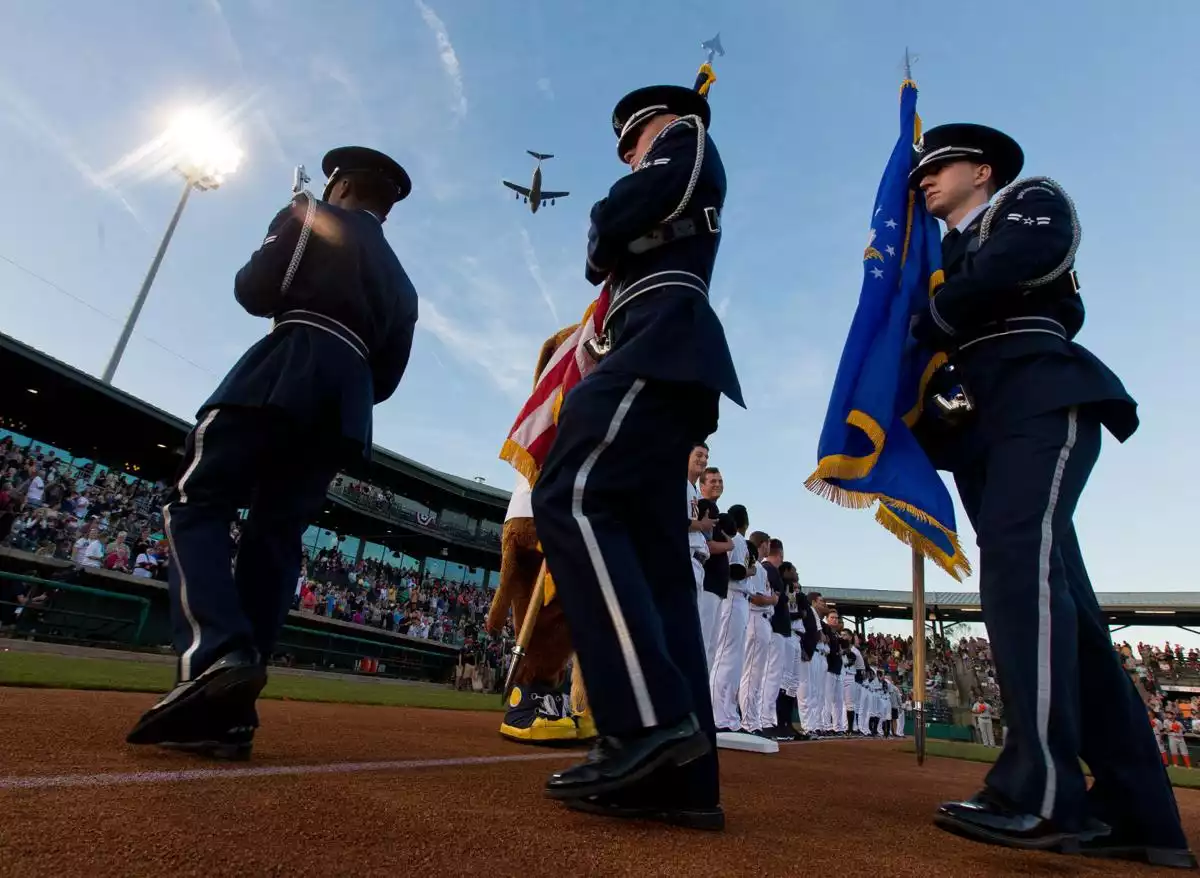 Charleston RiverDogs performing live