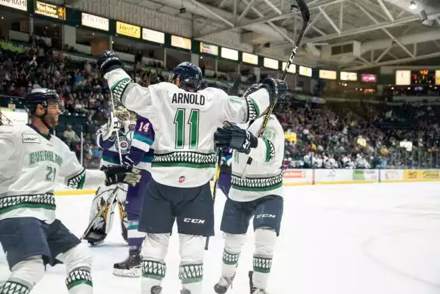 Florida Everblades performing live