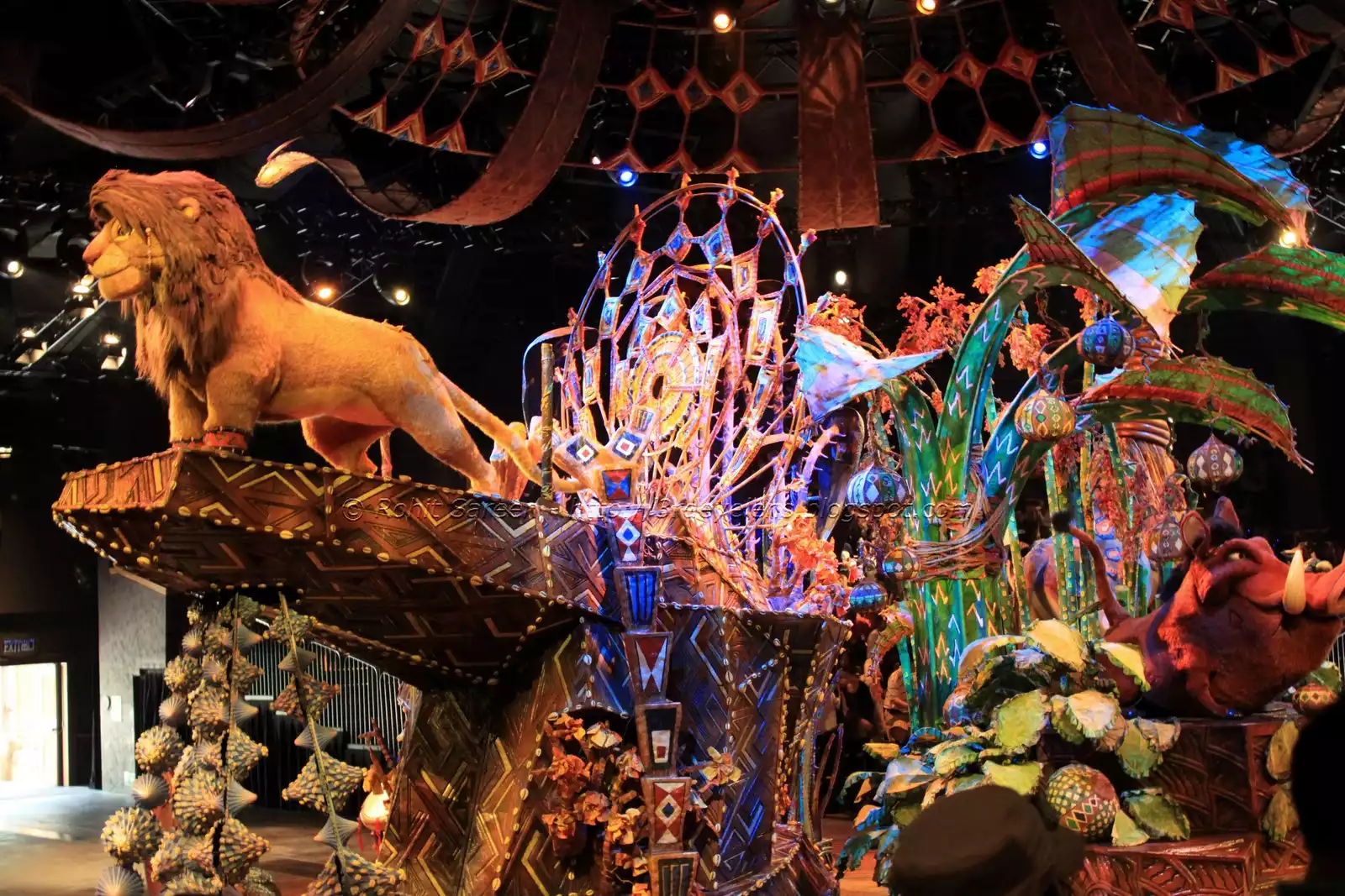 The Lion King performing live at Princess of Wales Theatre.