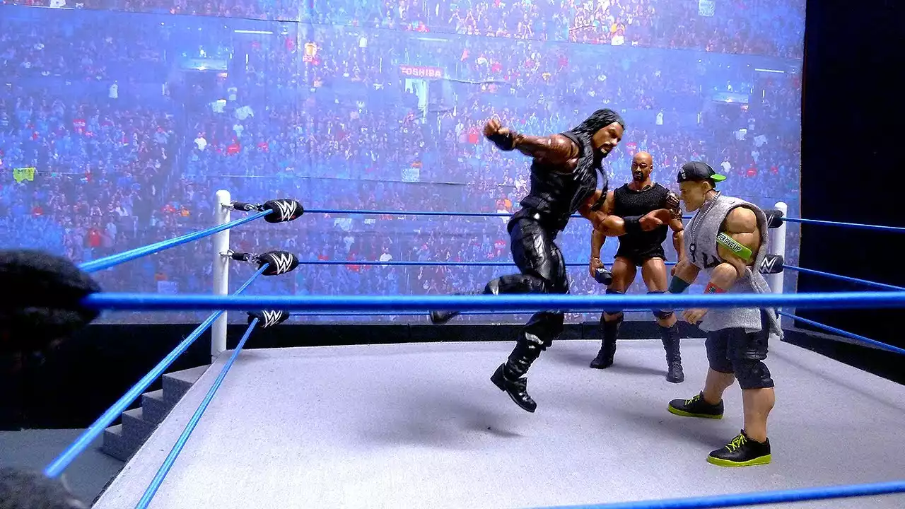 WWE Monday Night Raw performing live at CFG Bank Arena.