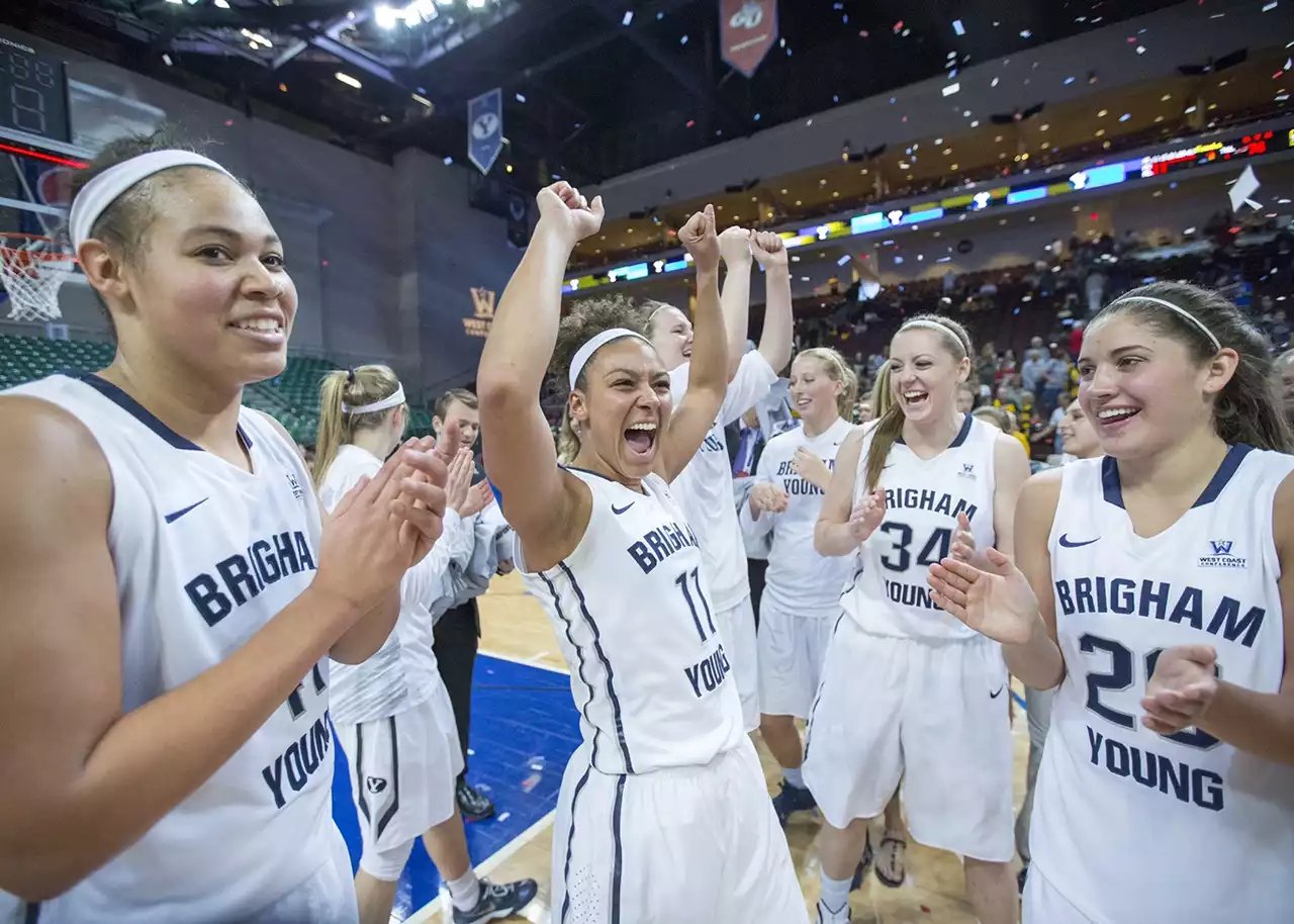 WCC Womens Basketball Tournament performing live
