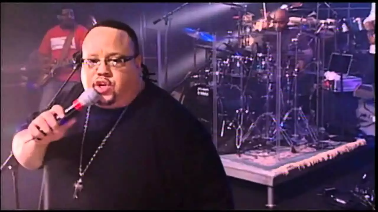 Fred Hammond performing live