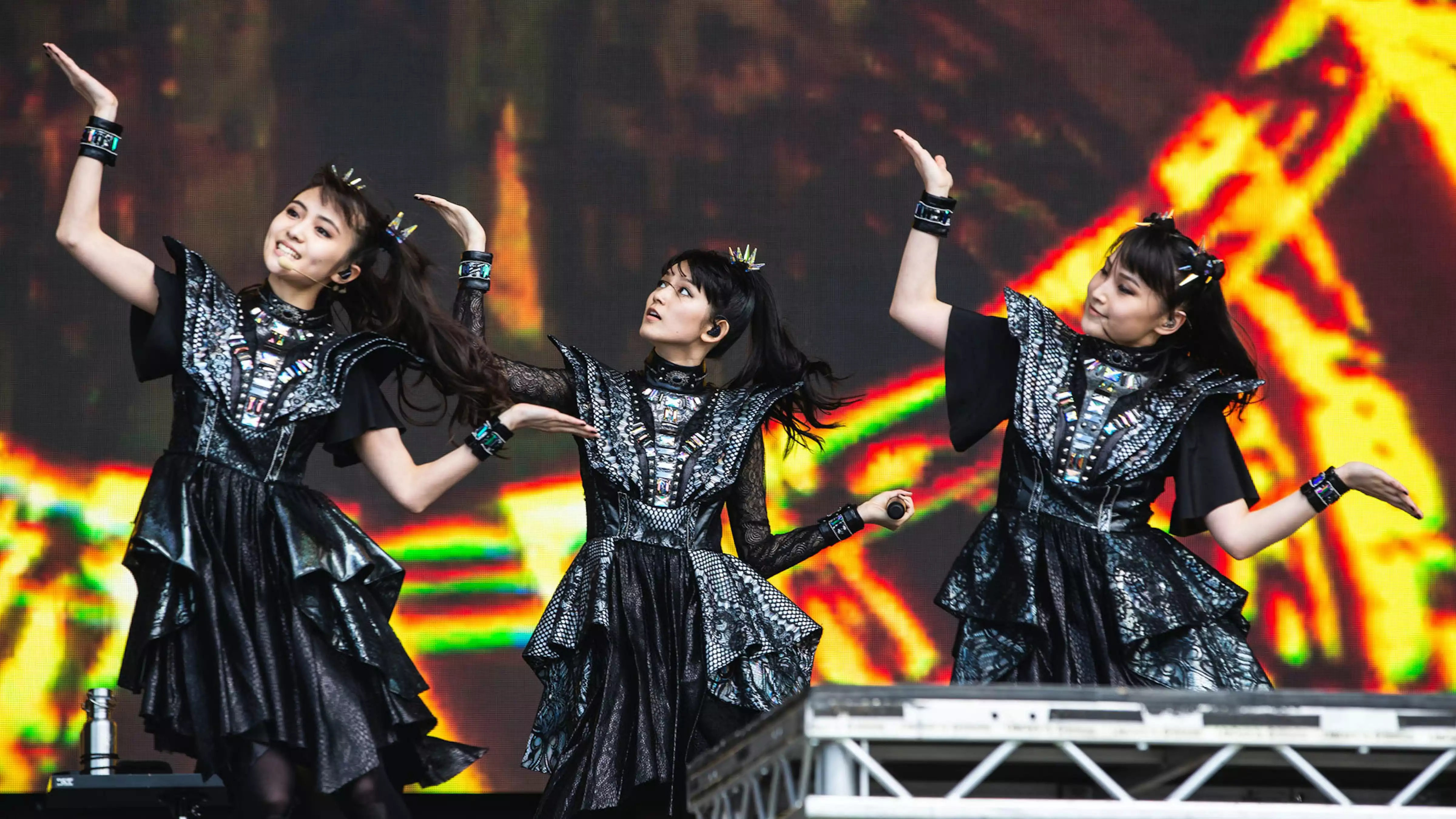Babymetal performing live at UBC - Doug Mitchell Thunderbird Sports Centre.
