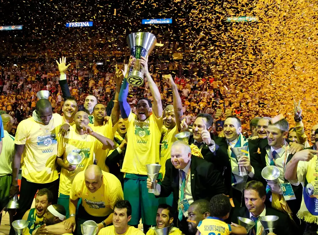 Maccabi Tel Aviv performing live