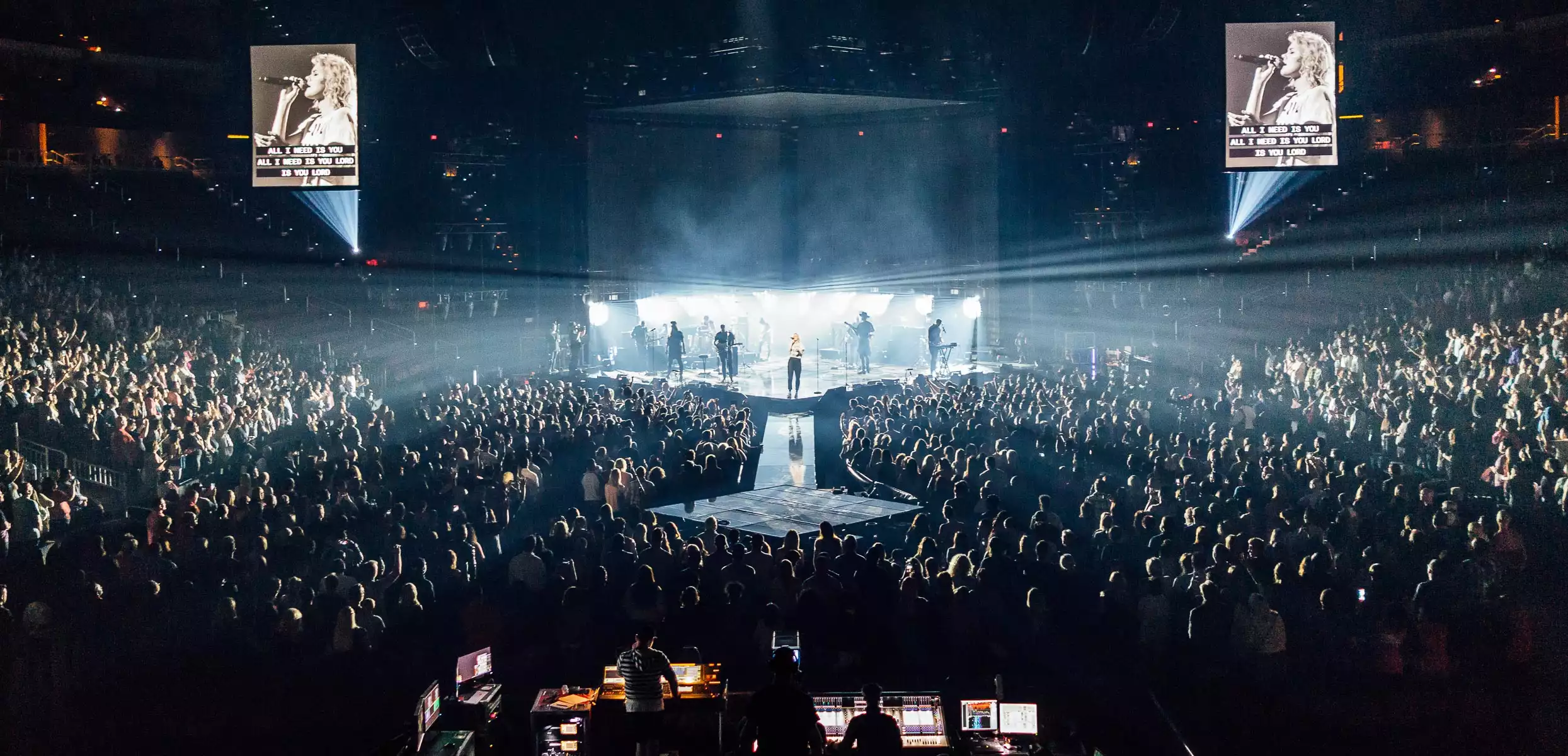 Hillsong United performing live