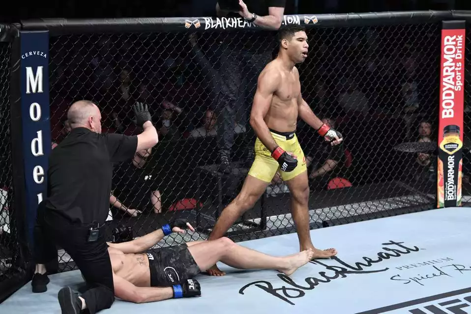 UFC Fight Night performing live at O2 Arena - London.