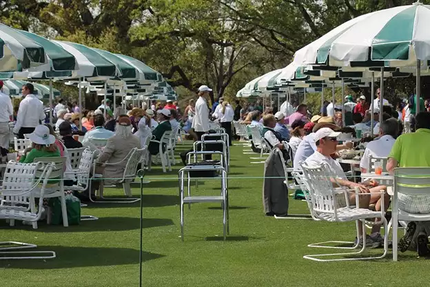 Masters Golf Tournament Hospitality performing live