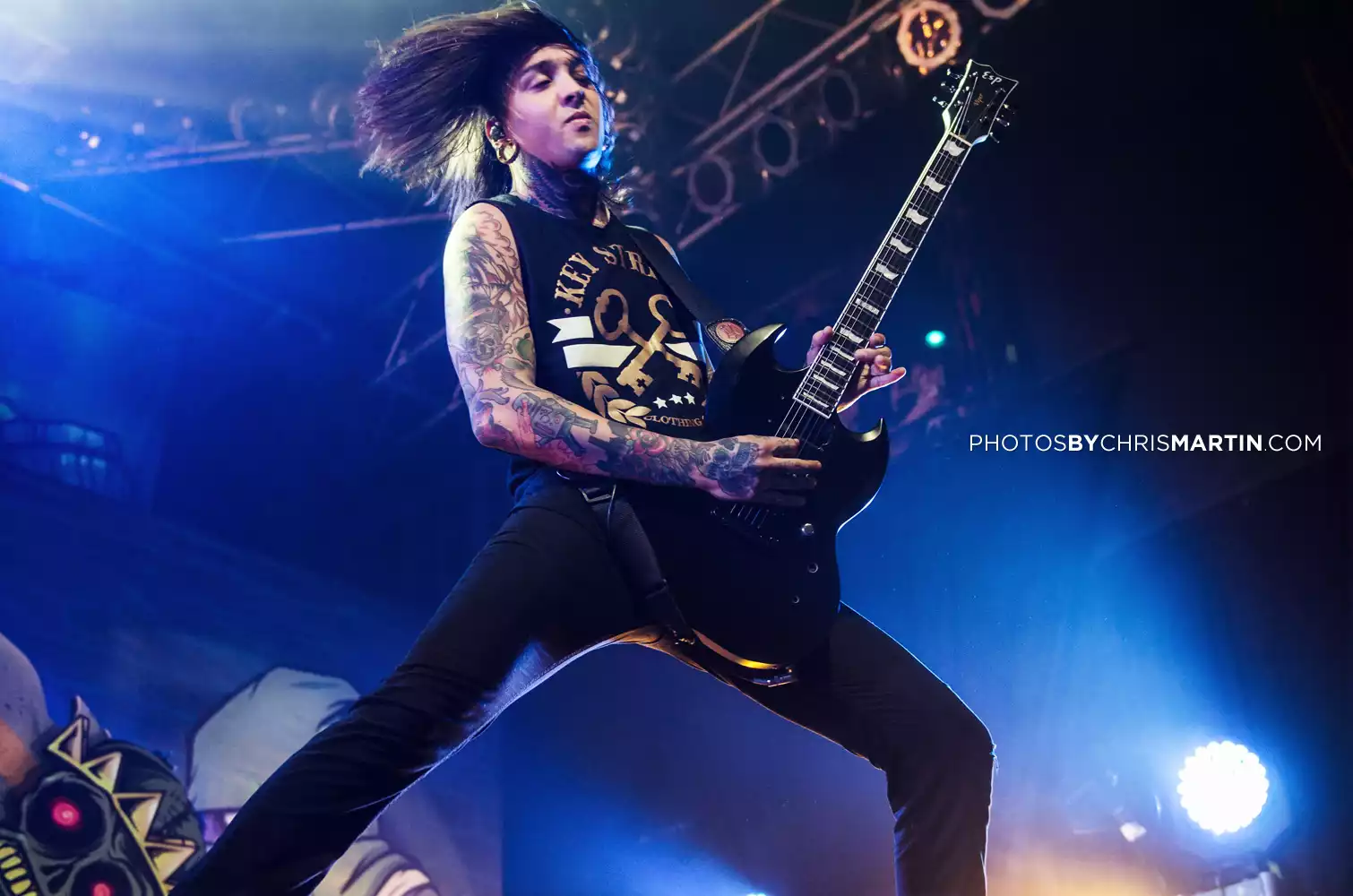 Pierce The Veil with Sleeping With Sirens and Beach Weather performing live at The Cynthia Woods Mitchell Pavilion.